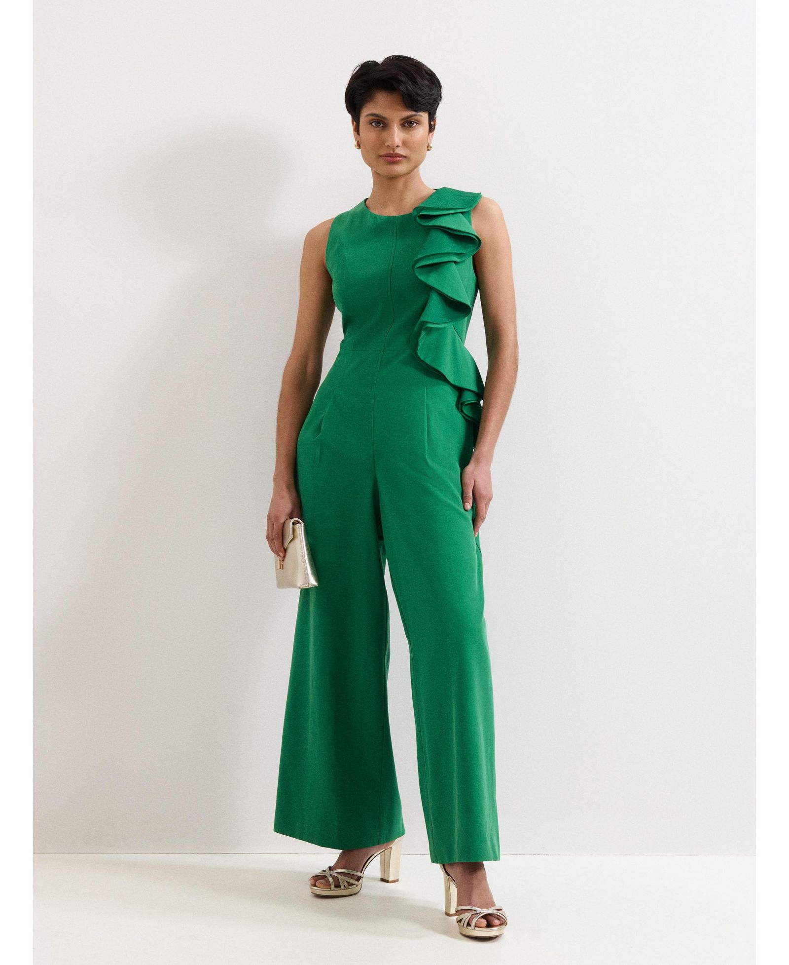 Женский комбинезон Phase Eight Women's Jillian с широкими брюками