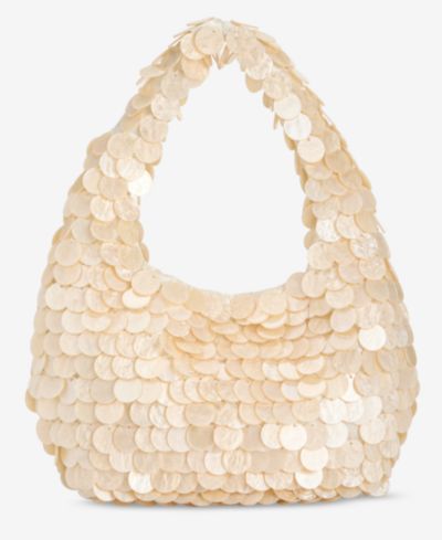 I.N.C International Concepts Мини-сумка Hobo Shell с пайетками