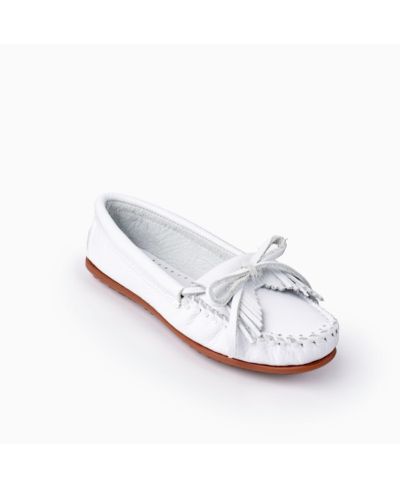 Minnetonka Женские кожаные мокасины Kilty