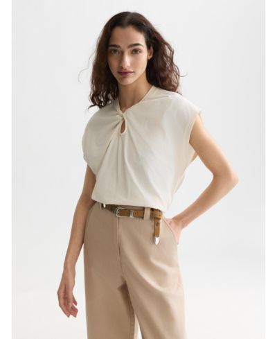 SCOTCH & SODA Женские топы и футболки с закрученным воротником