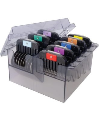 Wahl Pro Animal Stainless Steel Attachment Combs - 8 Cutting Lengths - Color-Coded Dog and Cat Clipper Guides - Snag-Free Cutting Combs