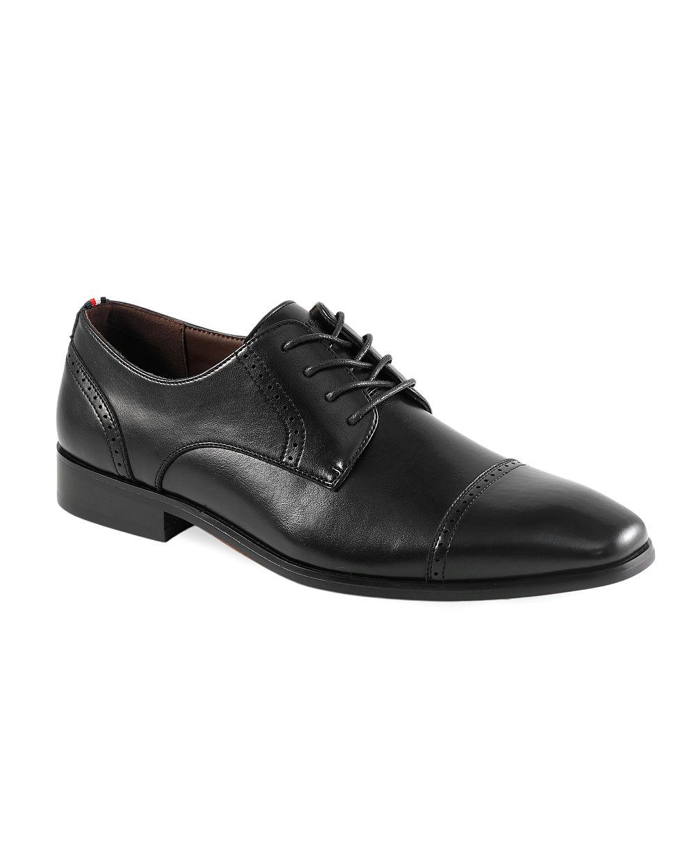 Tommy Hilfiger Men's Solven Cap-Toe Oxfords