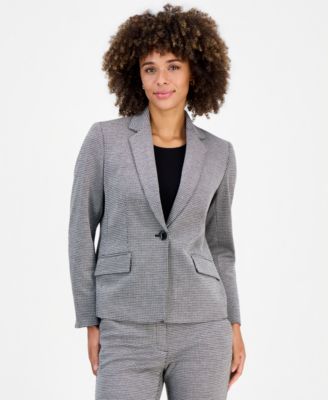Женская куртка Kasper Jacquard Notch-Collar