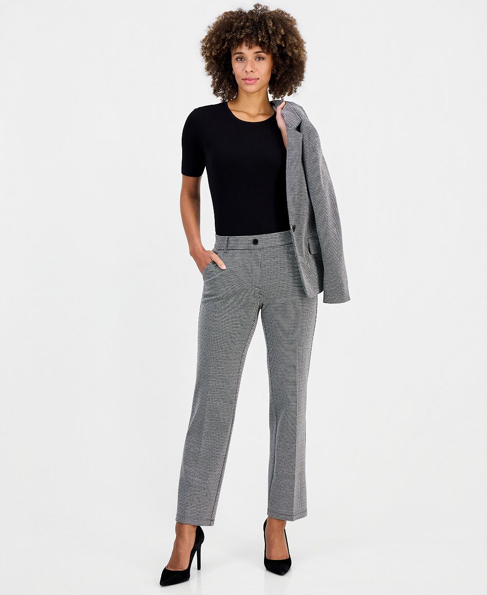 Женские компрессионные брюки Kasper Audrey Jacquard Straight-Leg