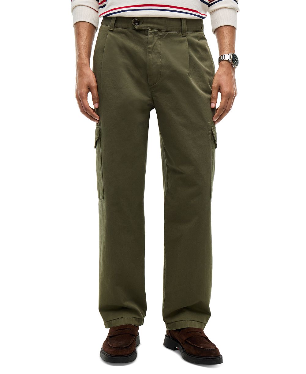 Tommy Hilfiger Men's River Cotton Garment Dyed Cargo Pants