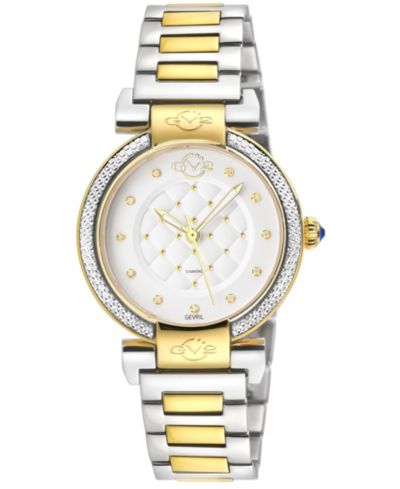Часы GV2 by Gevril Women's Berletta Swiss Quartz Diamond