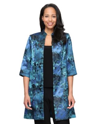 Комплект из 2 предметов Alex Evenings Petite Jacquard: топ и жакет