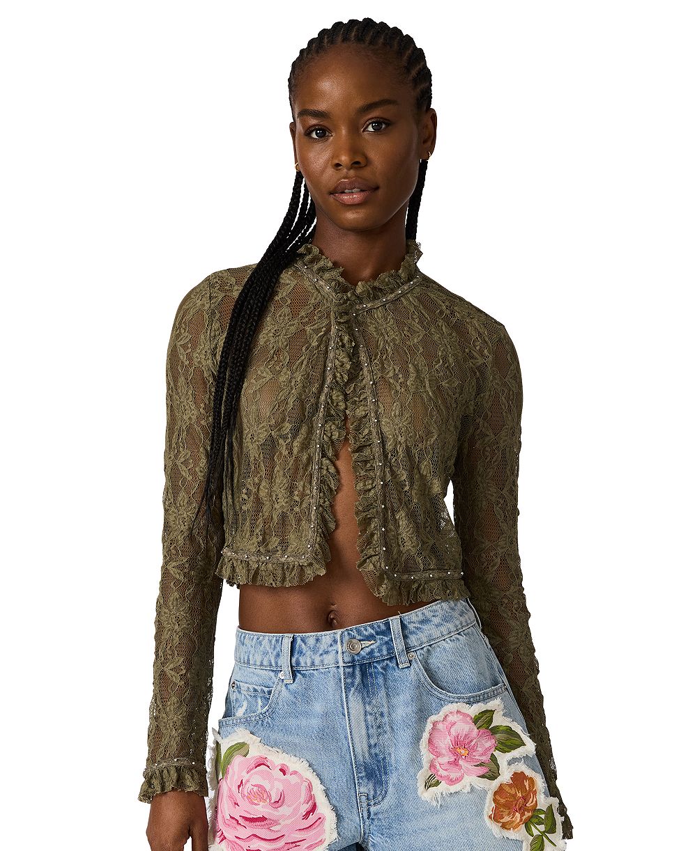 Steve Madden Women's Linden Lace Top