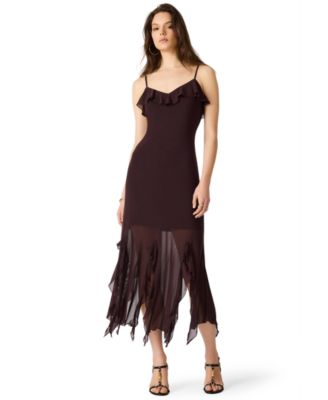 Женское платье Steve Madden Mariane Mesh Sleeveless Midi