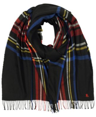 Lauren Ralph Lauren Exploded Plaid Merino Scarf