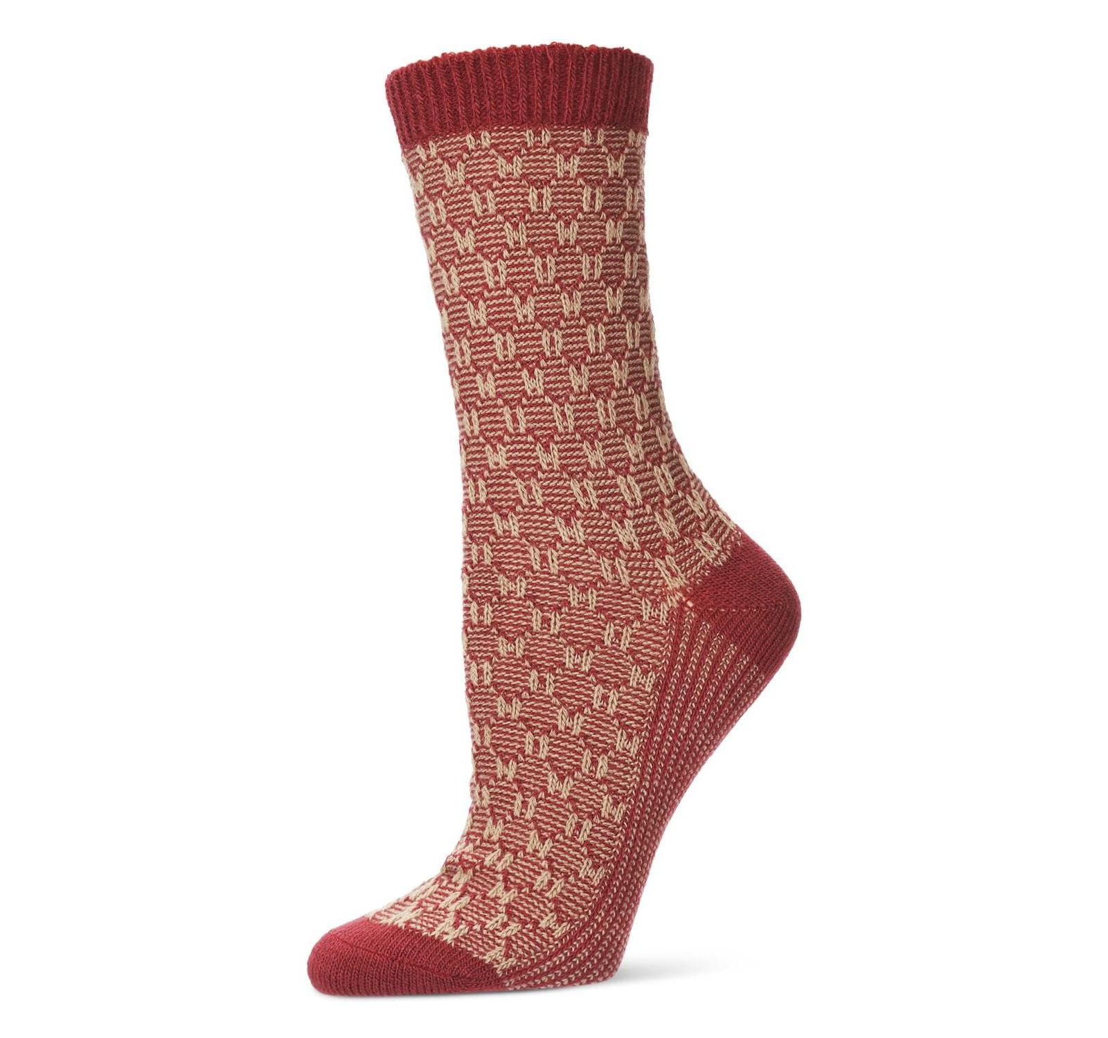 MeMoi Women's Suited Threads Acrylic Knit Boot Socks