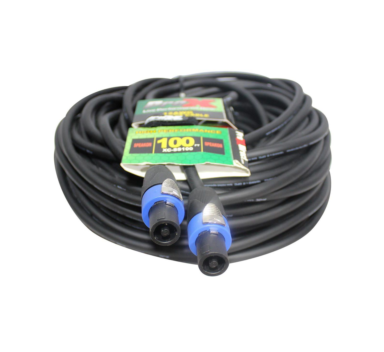 Акустический кабель ProX XC-SS100 100' 12AWG SpeakOn to SpeakOn High Performance