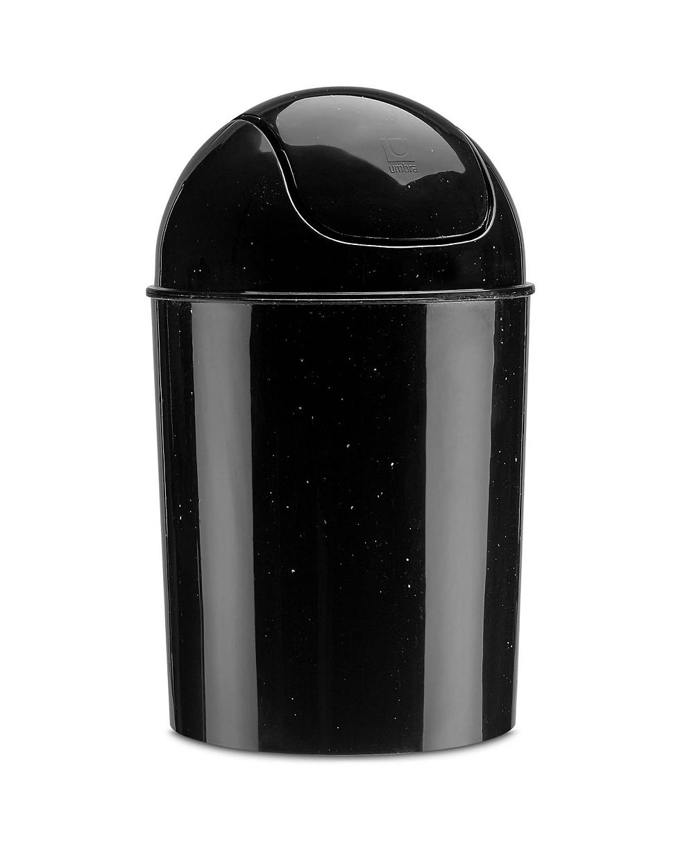 Florida Brands Umbra 1.25 Gallon Mini Trash Can with Removable Swing Lid – Small Garbage Bin for Indoor Spaces