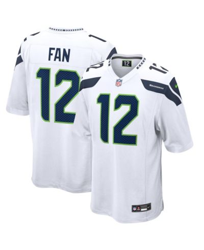 Мужская джерси Nike Seattle Seahawks Game, белая, 12s