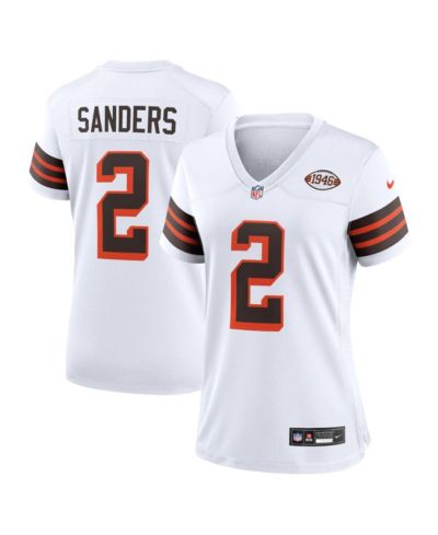 Nike Women's Shedeur Sanders White Cleveland Browns Alternate Game Jersey