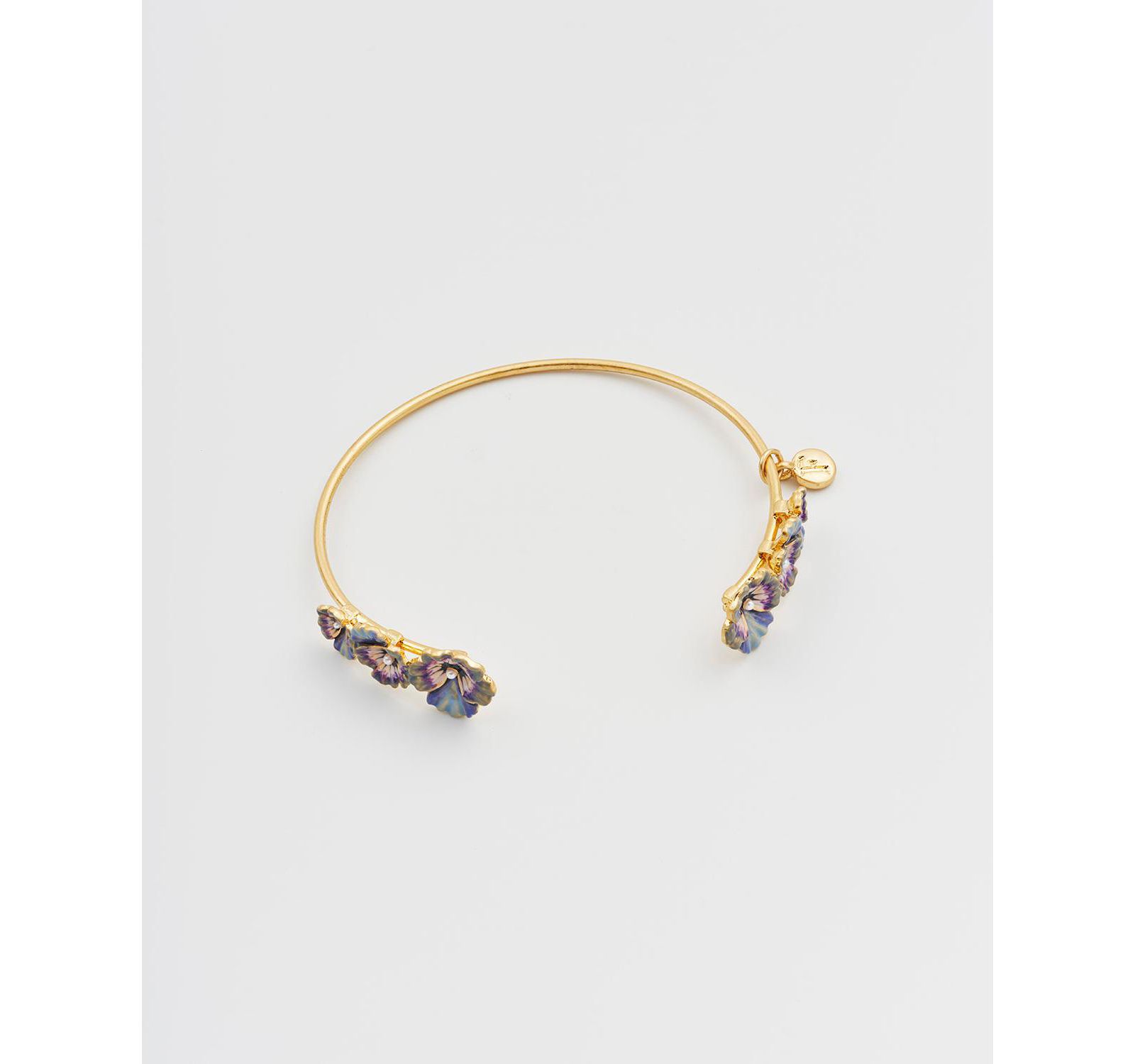 Fable England Pansy and Pearl Bangle