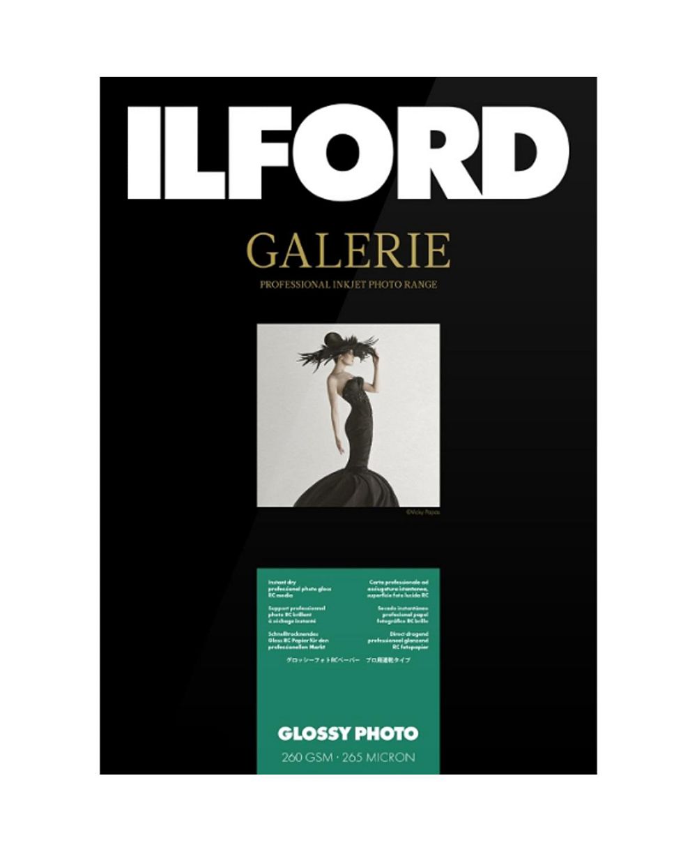 Фотобумага Ilford GALERIE Prestige глянцевая для струйной печати, 260 г/м², 4x6", 100 листов