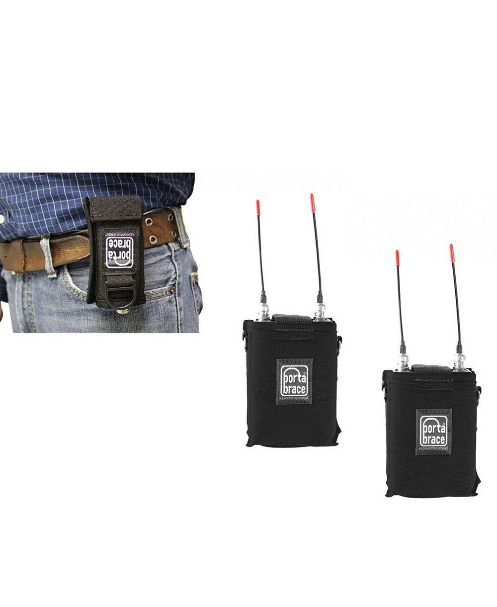 Полевой аудиокейс Porta Brace с мягкой подкладкой и клипсой из кордуры для системы Sennheiser ew 500 Film G4 Wireless Combo