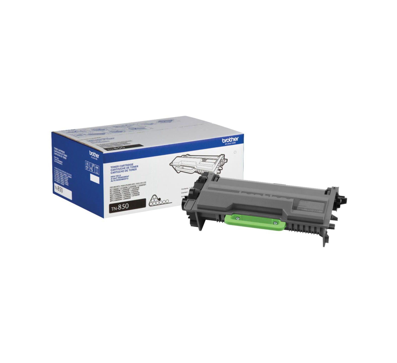 Brother TN850 High-Yield Black Original Toner Cartridge