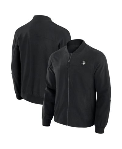 Мужская легкая куртка J. Palmer Black Minnesota Vikings Full-Zip