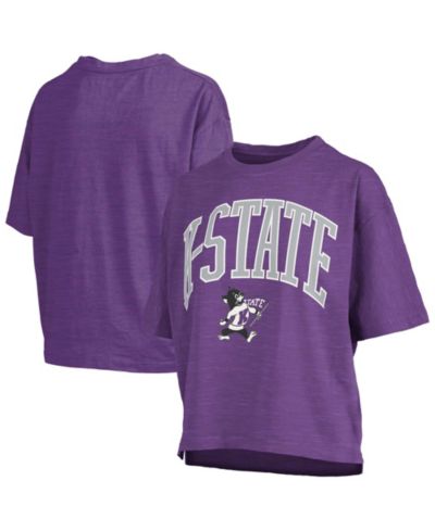 Pressbox Women's Purple Kansas State Wildcats Nelson T-Shirt