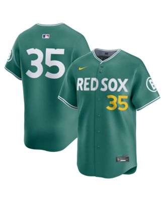 Мужская джерси Nike Garrett Crochet Green Boston Red Sox 2025 City Connect Limited Player