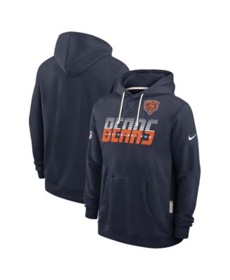 Nike Men's Navy Chicago Bears Sideline Standard Issue Dri-FIT Hoodie