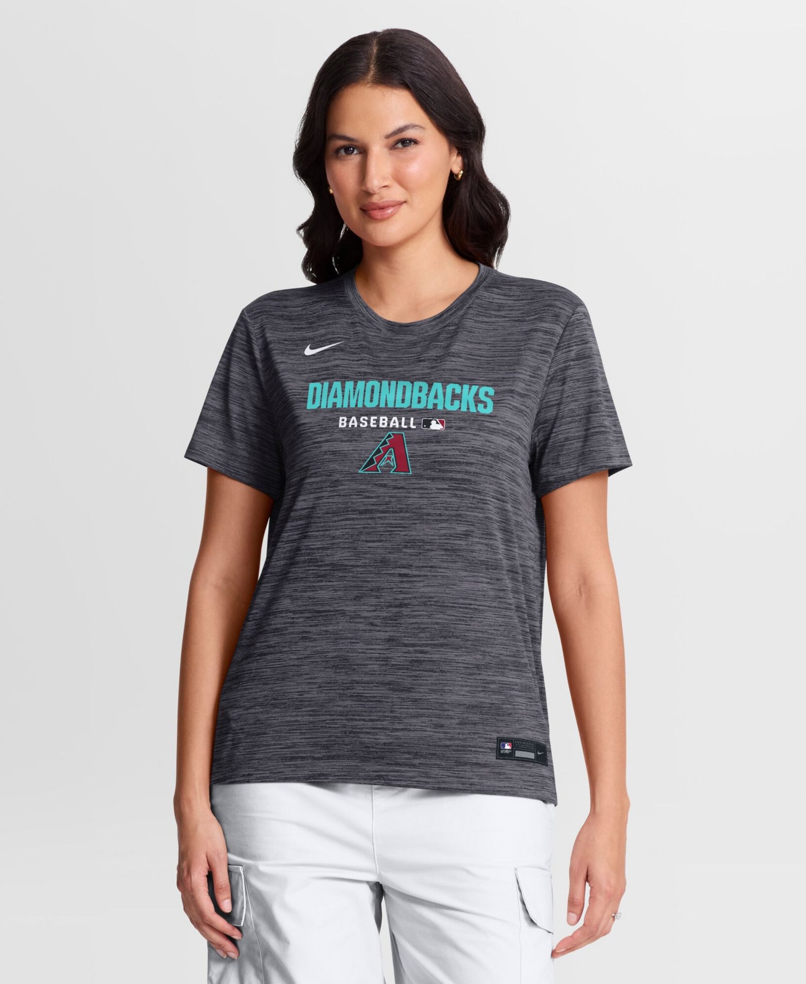 Nike Women's Black Arizona Diamondbacks Authentic Collection Velocity Dri-FIT T-Shirt