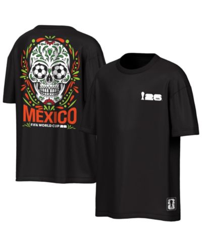 Мужская футболка Outerstuff Black FIFA World Cup 2026 Rally Oversized 2-Hit