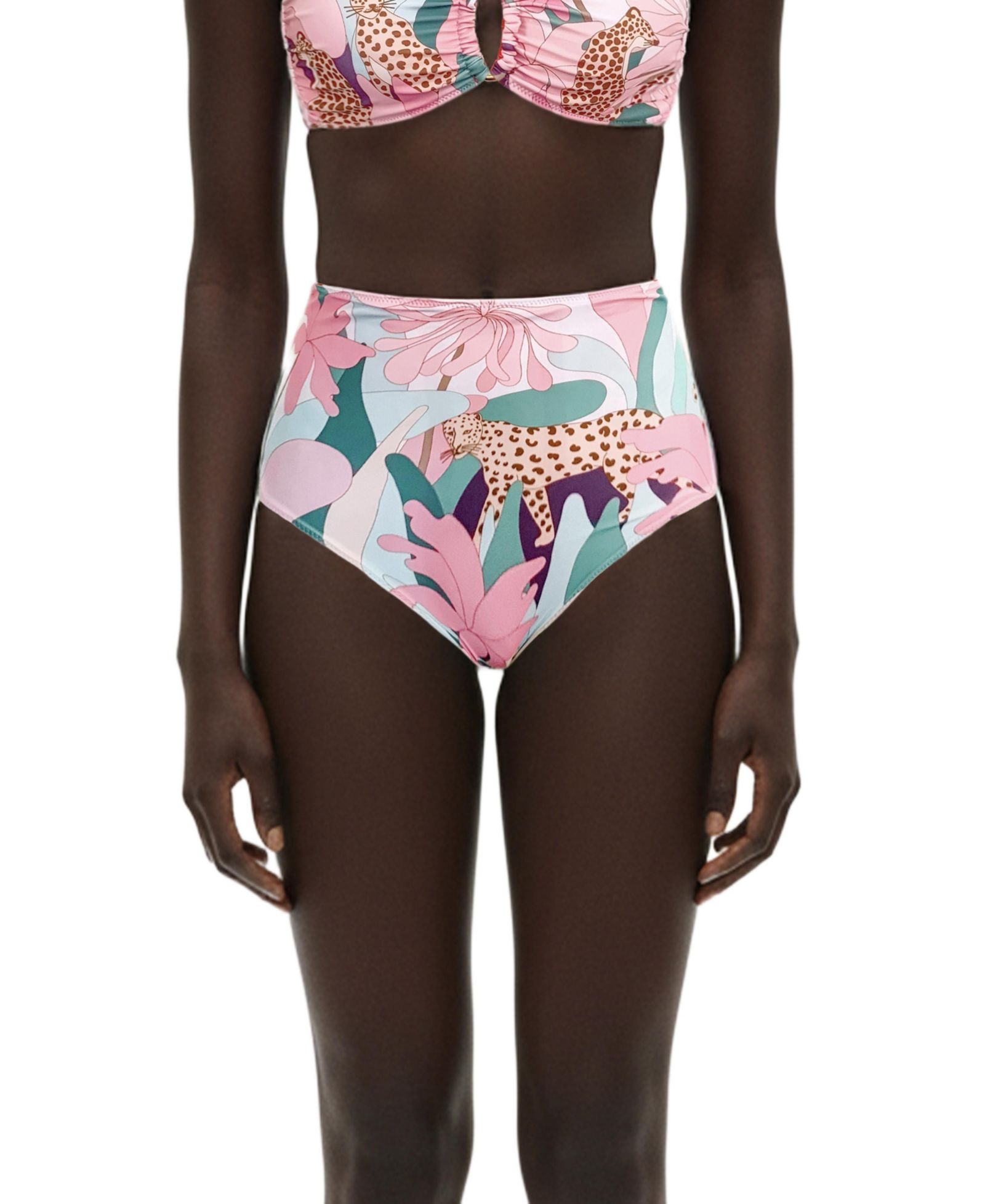 Женские бикини Jessie Zhao New York Jungle Rose Reversible