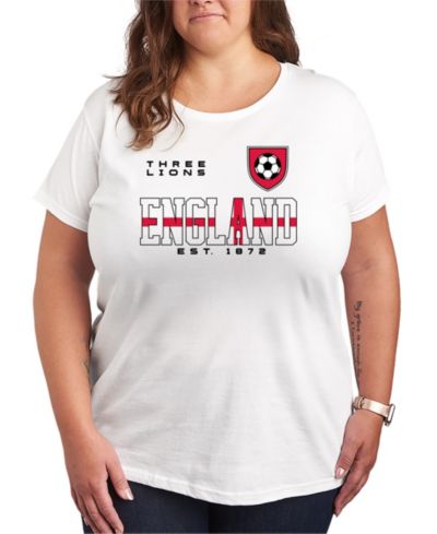 Футболка Hybrid Apparel Plus Size England Soccer Jersey