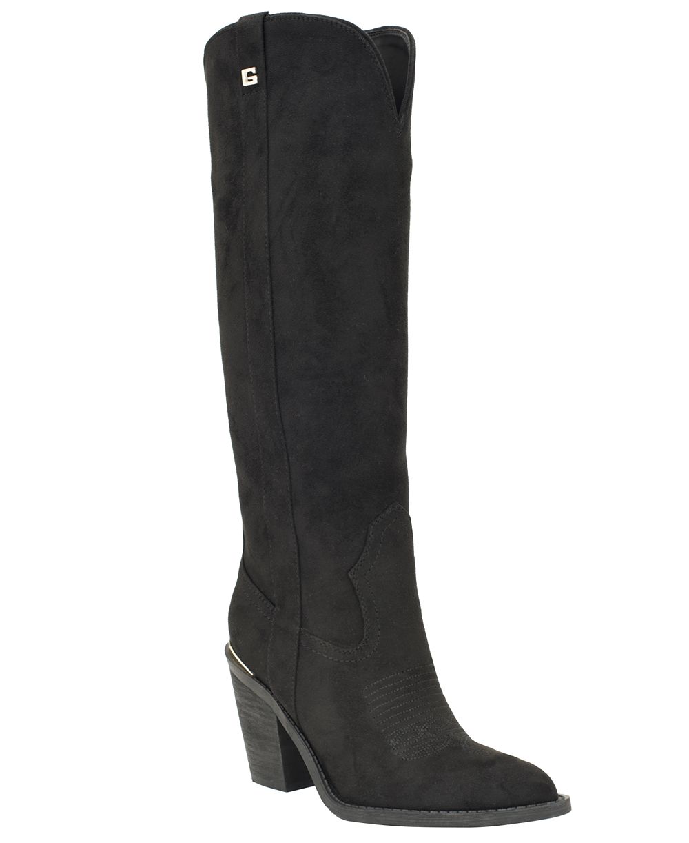 GUESS Женские вестерн-сапоги Sashon Tall с прострочкой