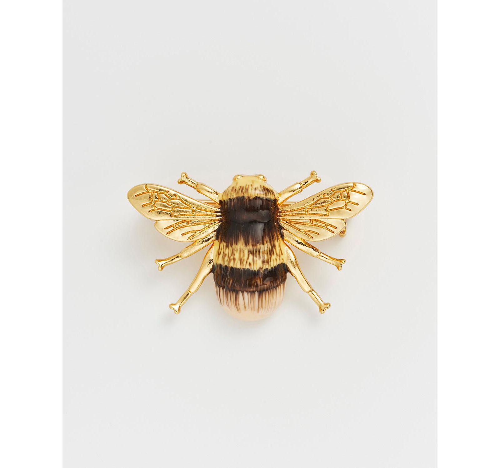 Брошь Fable England Honey Bee
