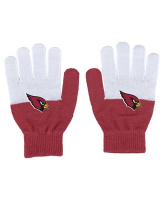 WEAR by Erin Andrews Women's Arizona Cardinals Color-Block Gloves