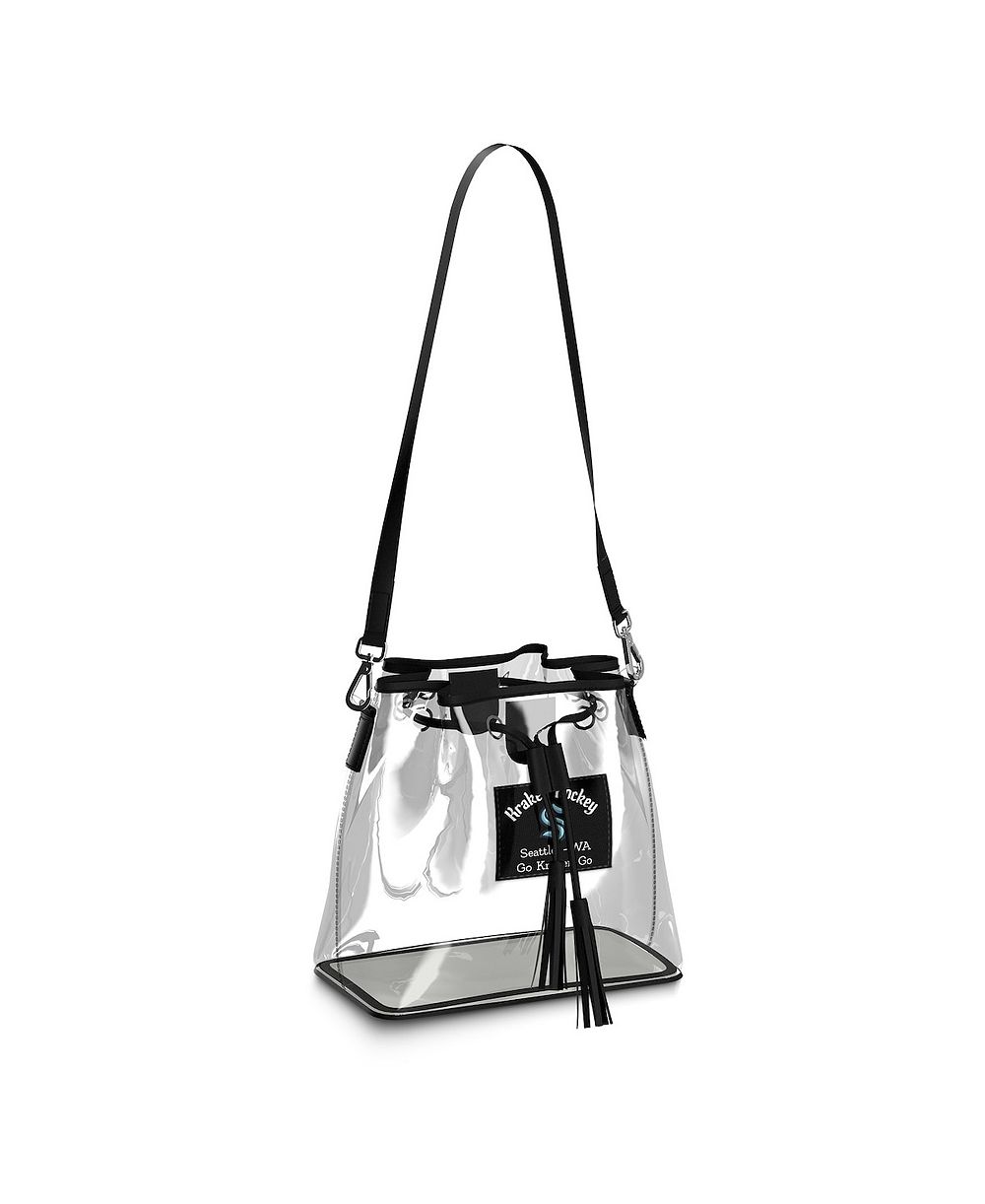 WEAR by Erin Andrews Seattle Kraken Clear Stadium Bucket Purse