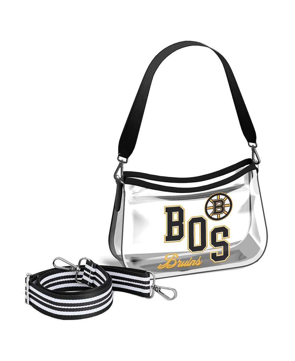 WEAR by Erin Andrews мини-сумка Boston Bruins для стадиона, прозрачная