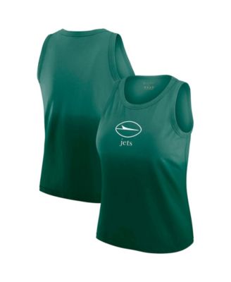 WEAR by Erin Andrews Женский топ WEAR by Erin Andrews x Gracie Hunt Green New York Jets Ombre