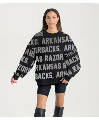 Женское свитшот-толстовка Gameday Couture Arkansas Razorbacks Hype Era, черное