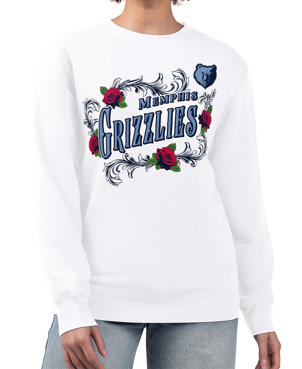 G-III 4Her by Carl Banks Женская флисовая кофта с принтом цветов Memphis Grizzlies