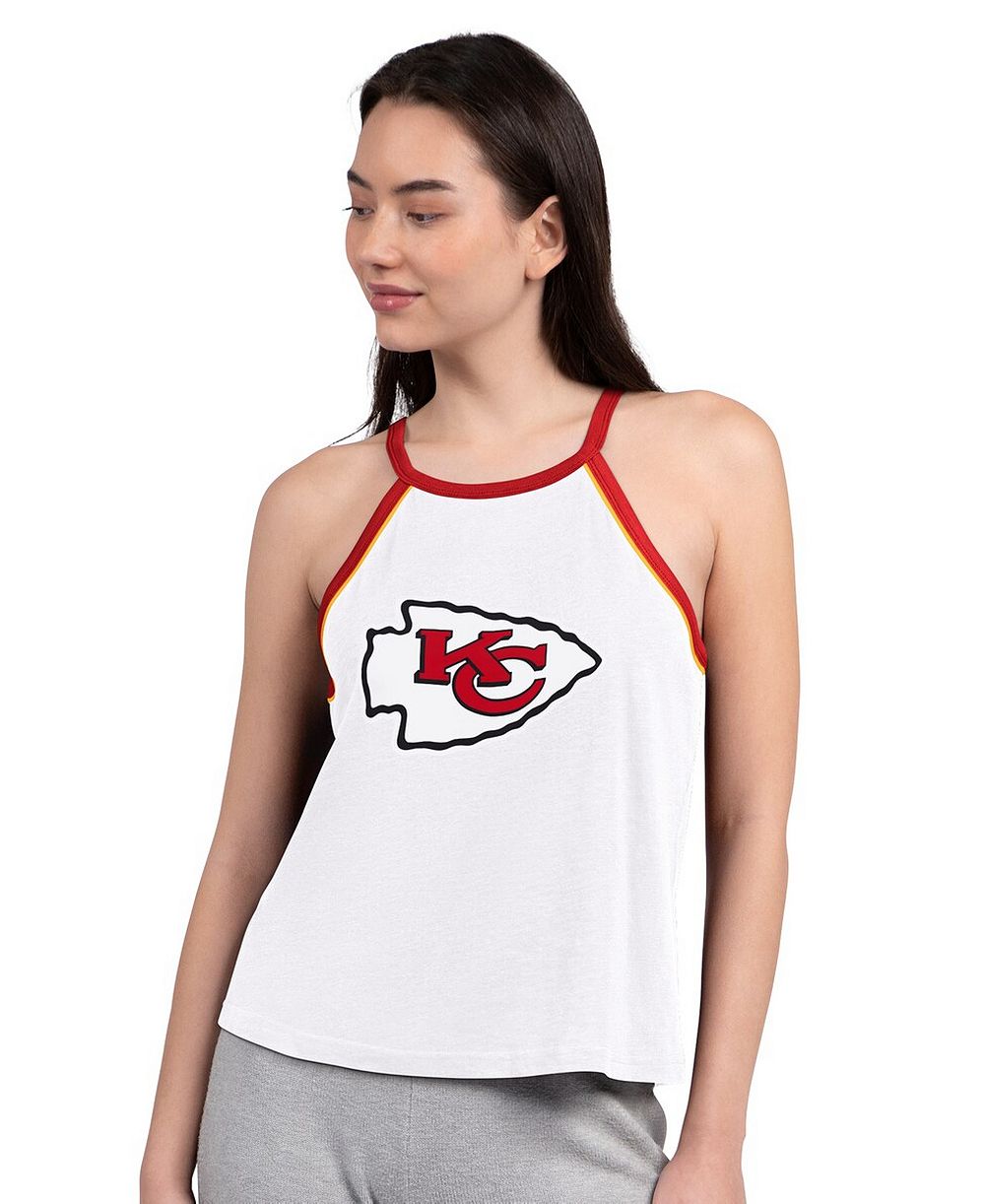 Женский топ G-III 4Her by Carl Banks white, Kansas City Chiefs Redemption Win