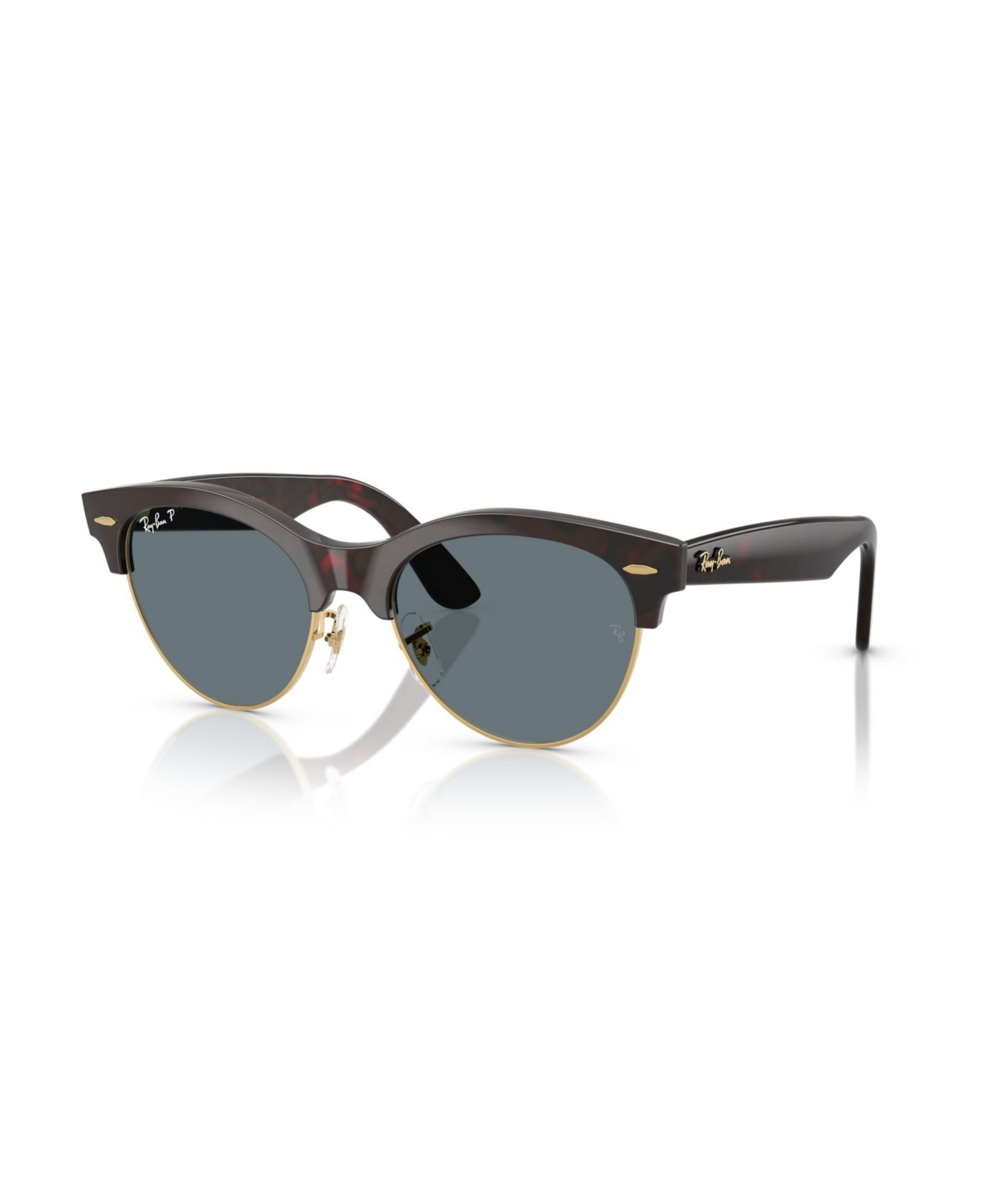 Ray-Ban Unisex Polarized Clubmaster Way Square Sunglasses,RB2341