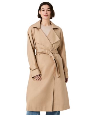 Женское тренч-пальто French Connection Trench Twill Button-Front Raglan Jacket