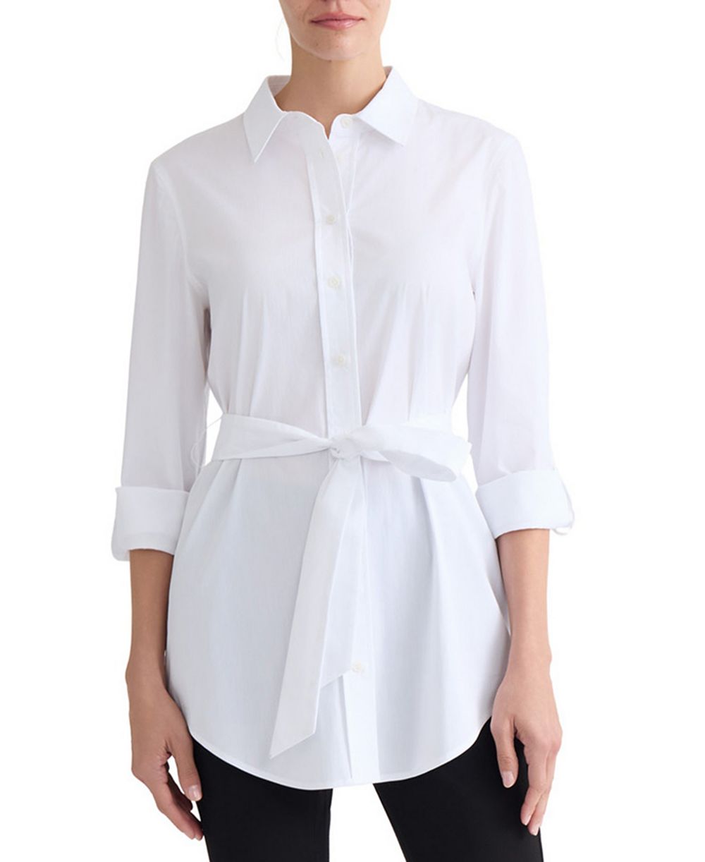 Jones New York Женский туник-топ с поясом