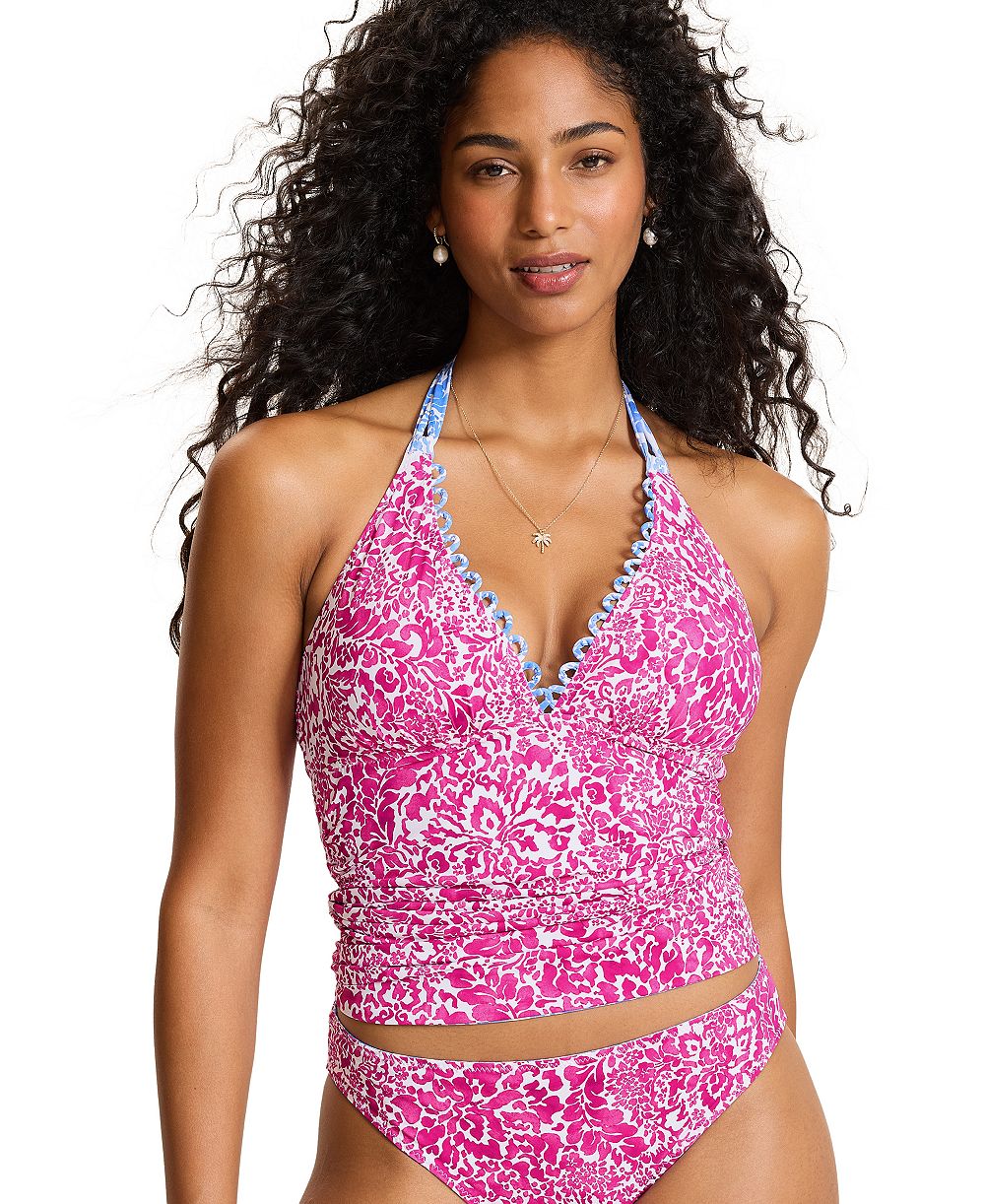 Женский танкини Tommy Bahama Paisley Daze Reversible Ruched Halter