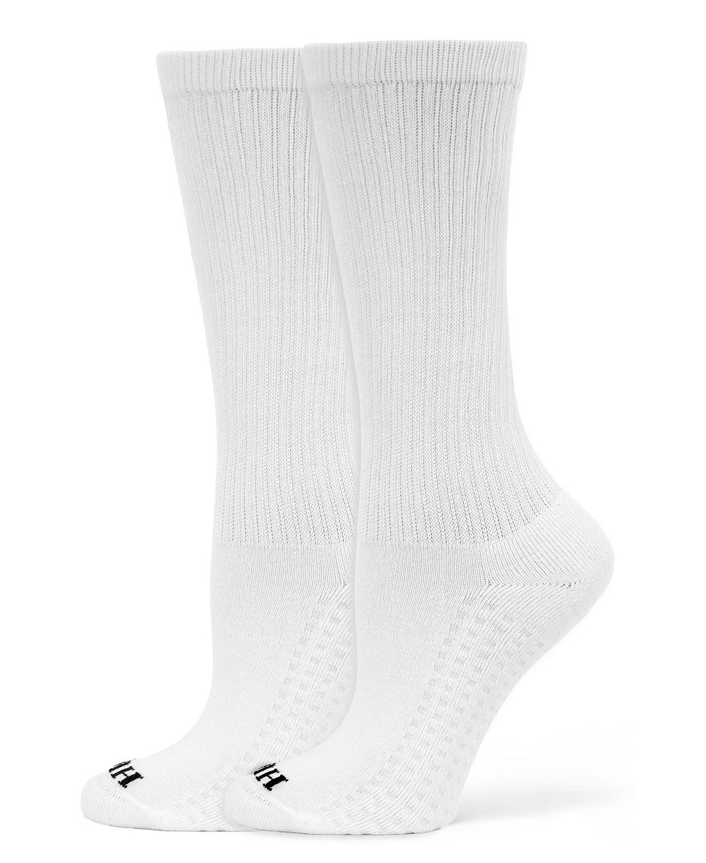 Hue Women's Sport Scrunch Crew Socks, 2-Pack