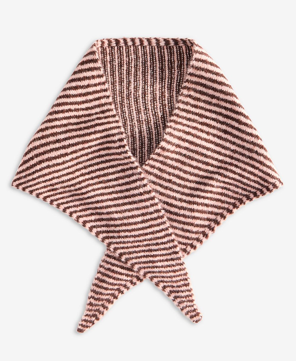 I.N.C. International Concepts Women's Striped Triangle Scarf, Macy's Exclusive