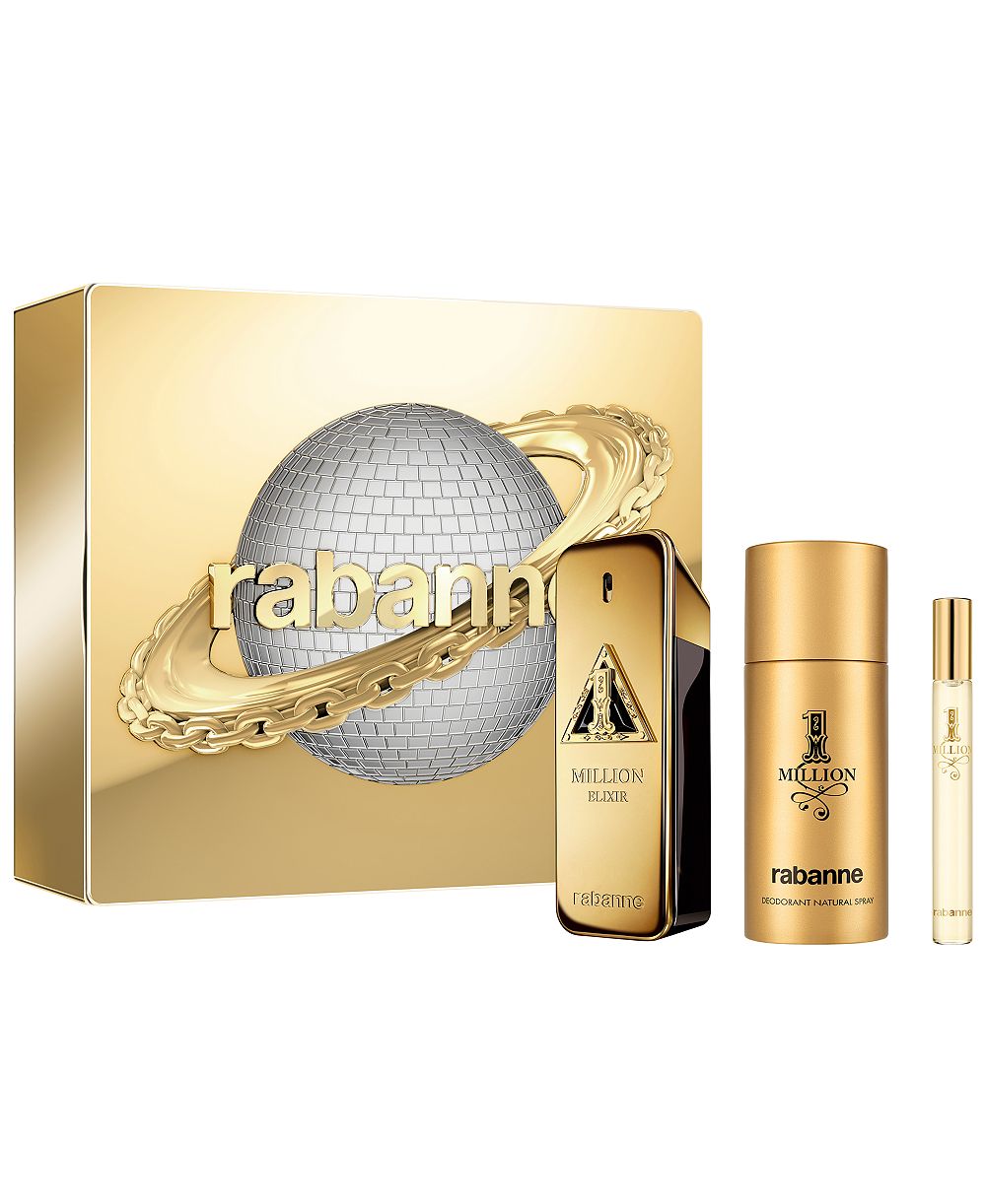 Rabanne 3-компонентный набор 1 Million Elixir
