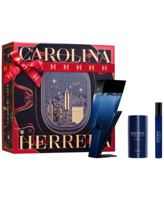 Подарочный набор парфюмерии Carolina Herrera 3-Piece Bad Boy Cobalt Eau de Parfum