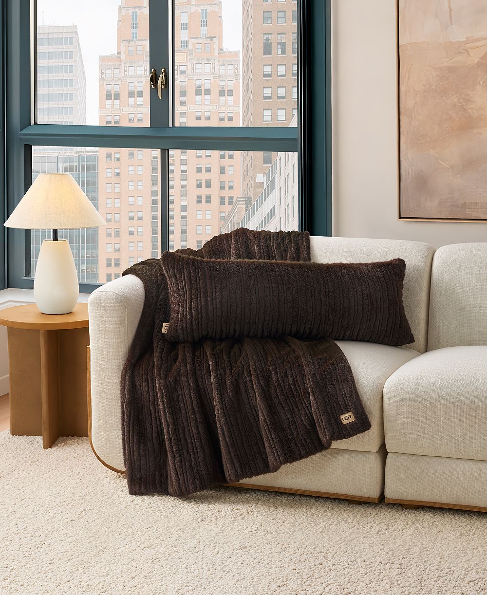 Плед UGG® Jennis, 50" x 70"