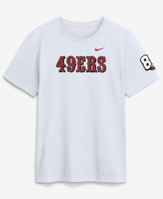 Nike Men's White San Francisco 49ers 80th Anniversary Goal Line Stand T-Shirt